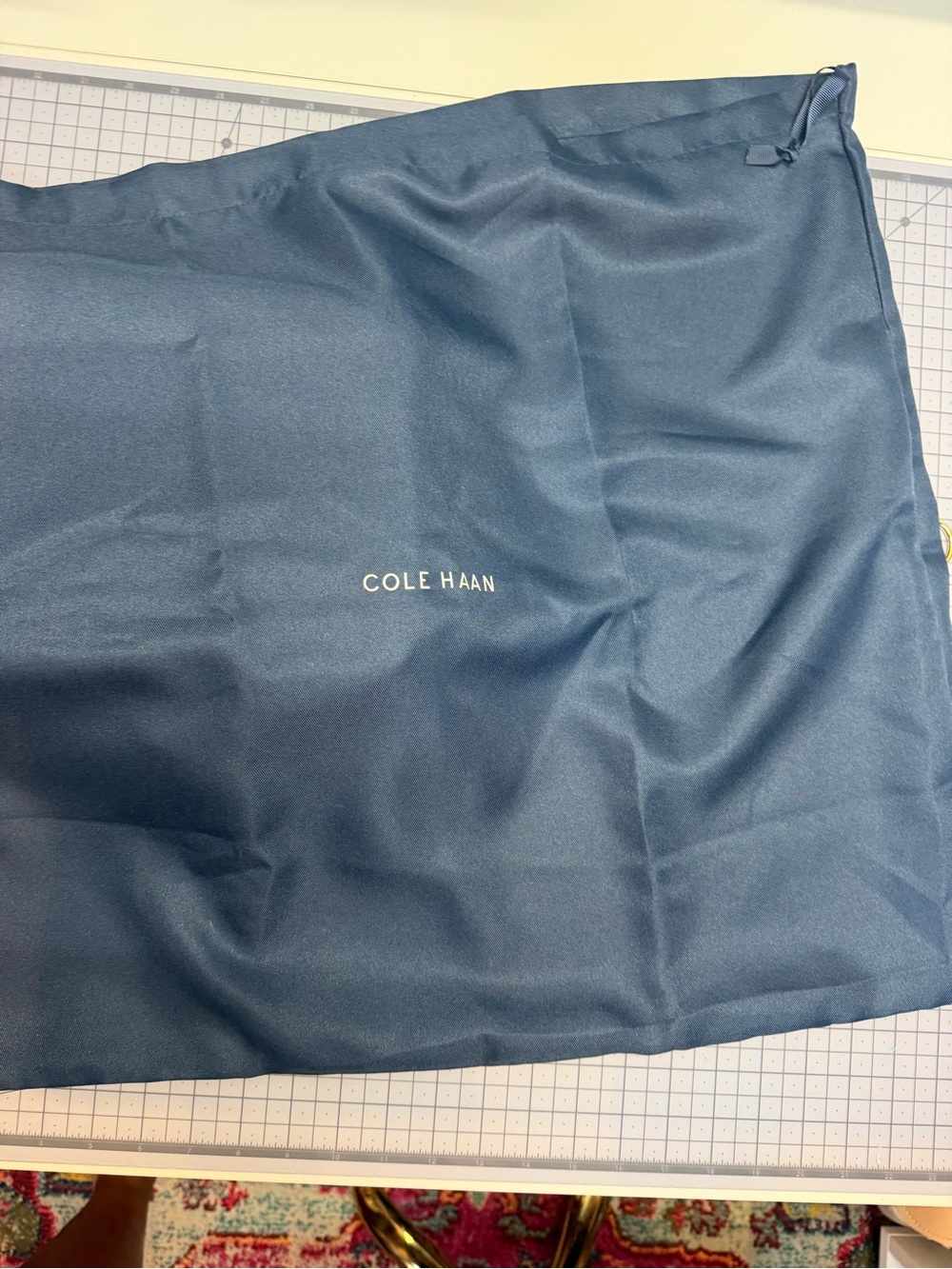Cole Haan Tan Leather Tote-Style Backpack - Picture 10 of 11